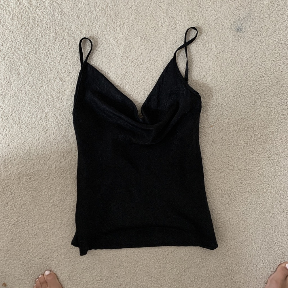 satin black tank